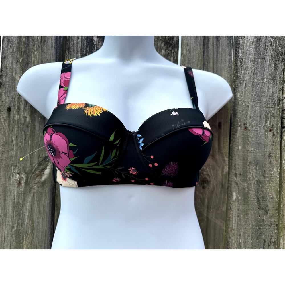 Cupshe floral top bikini top size 0X